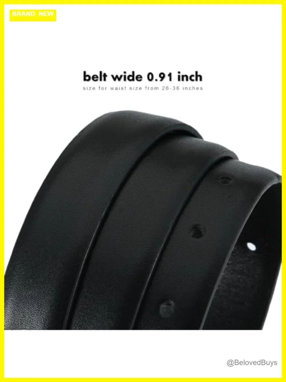 Skinny Faux Leather Belt with Alloy Buckle for Jeans